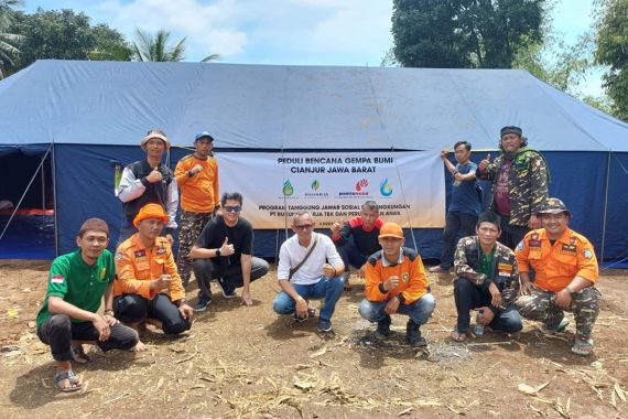 Rukun Raharja Serahkan Bantuan Tahap Pertama kepada Korban Gempa Cianjur - JPNN.COM