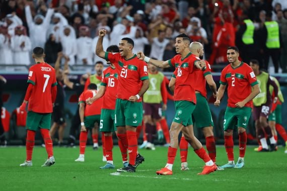 16 Besar Piala Dunia 2022: Maroko Masuk Buku Rekor, Portugal Menggila - JPNN.COM