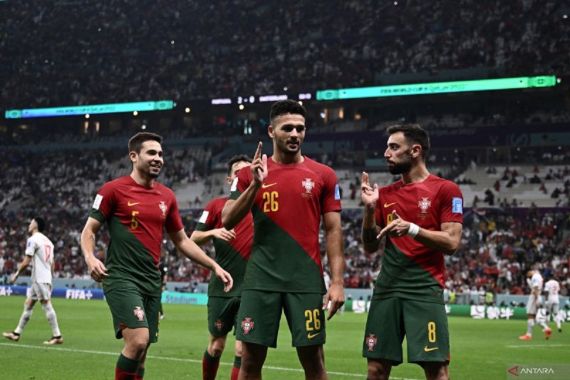 Piala Dunia 2022: Portugal Menang Besar, Pemborong Gol Bukan Cristiano Ronaldo - JPNN.COM
