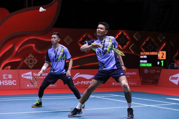 Ini Rahasia Fajar/Rian Pukul Telak Juara Bertahan BWF World Tour Finals - JPNN.COM