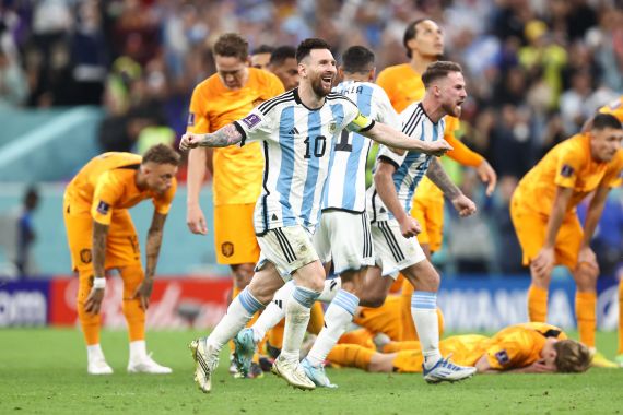 Belanda vs Argentina: Drama Penalti, Rekor Gila Lionel Messi, Tim Tango ke Semifinal - JPNN.COM