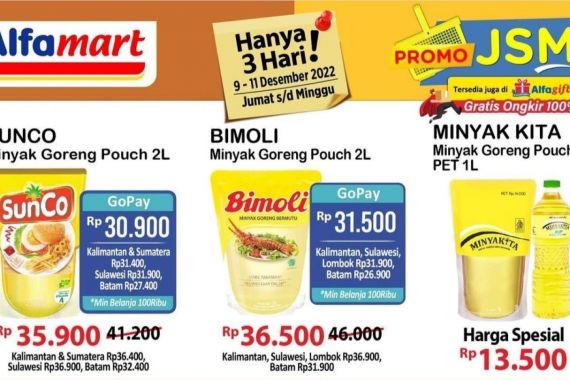 Promo JSM Alfamart, Banyak Diskon, Ada Beras hingga Minyak Goreng - JPNN.COM