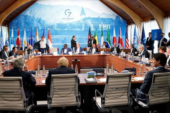 G7 Berjanji untuk Bikin Ekonomi Rusia Tambah Sulit - JPNN.COM