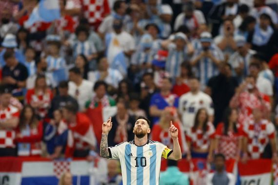 Kalimat Pertama Lionel Messi Seusai Argentina Lolos Final Piala Dunia 2022 - JPNN.COM