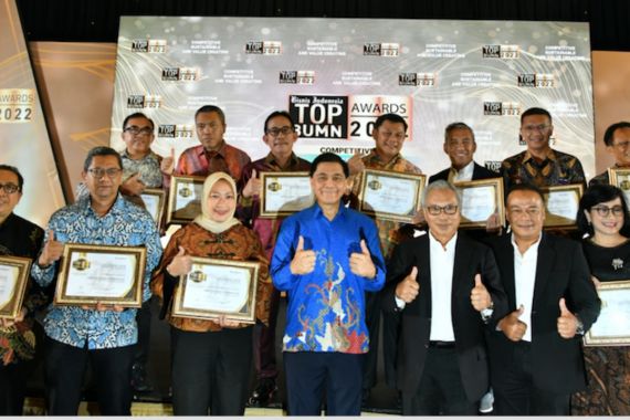 Keren! Pegadaian Raih Penghargaan Top BUMN 2022 - JPNN.COM