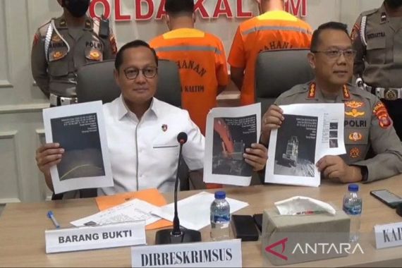 Polda Kaltim Gulung 2 Penambang Ilegal yang Meresahkan Warga - JPNN.COM