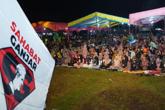 Saga dan Masyarakat Riau Doakan Kemenangan Ganjar Pranowo di Pilpres 2024 - JPNN.COM