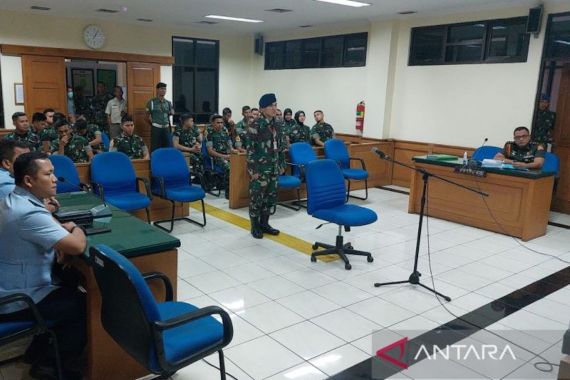 Oknum TNI AU Pembunuh Bendahara KONI Kayong Utara Divonis Seumur Hidup dan Dipecat - JPNN.COM