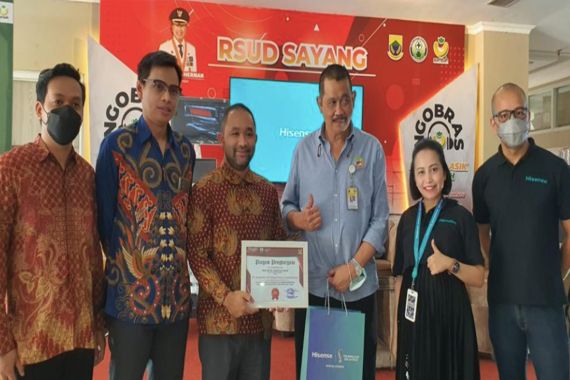 Hisense International Beri Bantuan Alat Teknologi Canggih untuk RSUD Cianjur - JPNN.COM