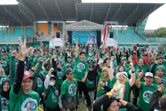 Ribuan Pengemudi Ojol di Jabodetabek Sepakat Mendukung Ganjar Pranowo - JPNN.COM