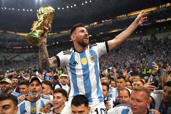 Argentina Juara, Lionel Messi Ukir 4 Rekor Mengerikan, Nomor 2 Cukup Langka - JPNN.COM