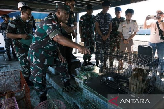 Dini Hari, TNI AL Menyergap Kapal Berbendera Vietnam di Sungai Kapuas, Ini yang Ditemukan - JPNN.COM