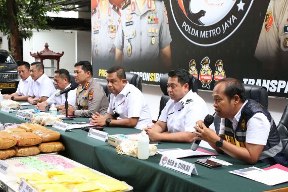 278 Tersangka Ditangkap Selama Operasi Nila Jaya, Wujud Sinergi Bea Cukai & Polri Berantas Narkoba - JPNN.COM