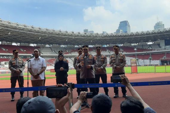 Polisi Sebut Pengamanan Piala AFF di GBK Mengacu Standar FIFA - JPNN.COM