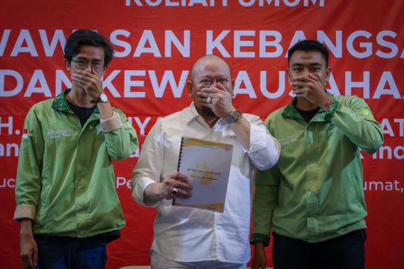 LaNyalla Dapat Titipan Aspirasi soal Pasal Kontroversi KUHP dari BEM PPNS - JPNN.COM