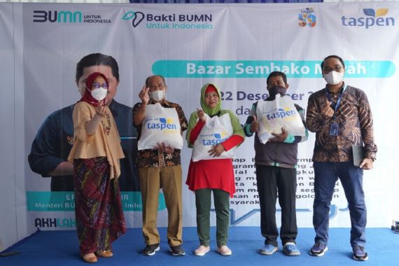 Taspen Resmikan Daycare dan Gelar Bazar Sembako di Hari Ibu - JPNN.COM