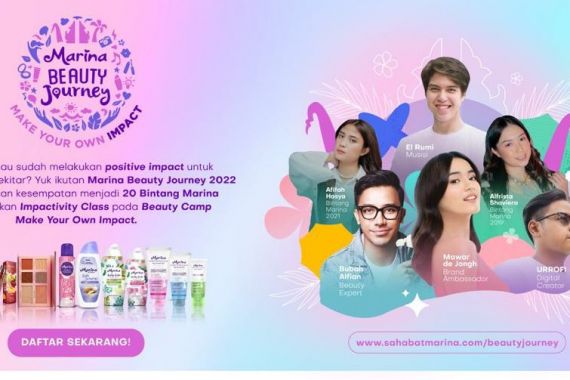 Marina Beauty Journey 2022 Ajang Pencarian 20 Perempuan Muda Calon Bintang - JPNN.COM