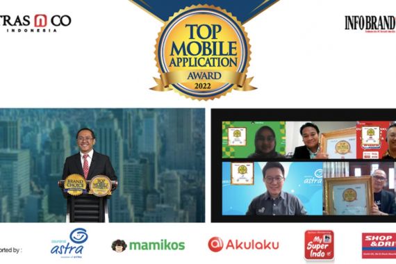 5 Brand ini Raih Top Mobile Application Award 2022 - JPNN.COM