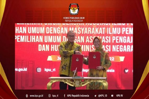 MIPI Dukung Pelaksanaan Pemilu 2024, Teken Nota Kesepahaman Bersama KPU - JPNN.COM