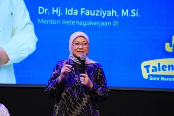 Hadapi Bonus Demografi, Menaker Ida: Kami Fokus Bangun Talenta Muda - JPNN.COM