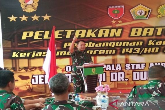 Jenderal Dudung: TNI AD Harus Turun Gunung Membantu Rakyat - JPNN.COM
