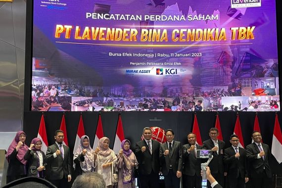 Resmi Melantai di BEI, Bimbel Lavender Siap Majukan Pendidikan Indonesia - JPNN.COM