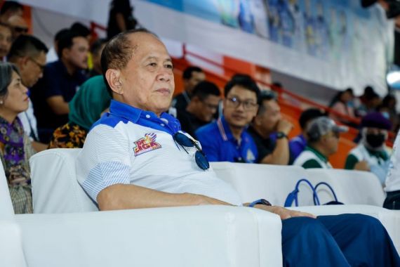 Syarief Hasan, SBY, dan Ibas Nobar Tim LavAni Berlaga di Proliga 2023 - JPNN.COM