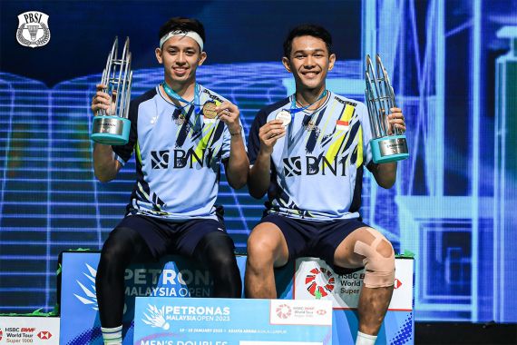 3 Fakta Luar Biasa Setelah FajRi Juara Malaysia Open 2023 - JPNN.COM