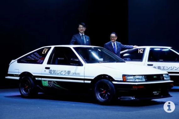 Toyota Sulap AE86 jadi Mobil Listrik dan Hidrogen - JPNN.COM