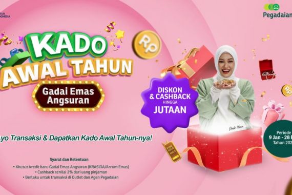 Asyik! Pegadaian Punya Kado Awal Tahun Untuk Nasabah, Yuk Gabung - JPNN.COM