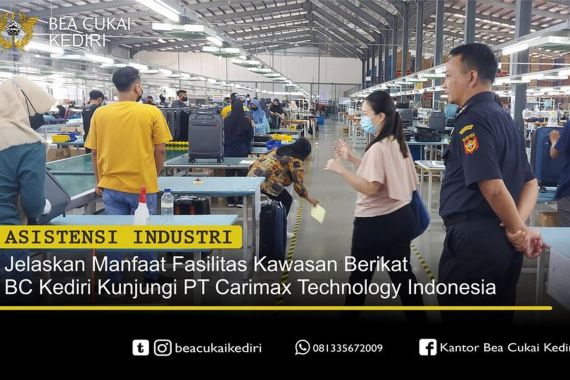 Kunjungi Perusahaan di Jombang, Bea Cukai Kediri Paparkan Manfaat Kawasan Berikat - JPNN.COM