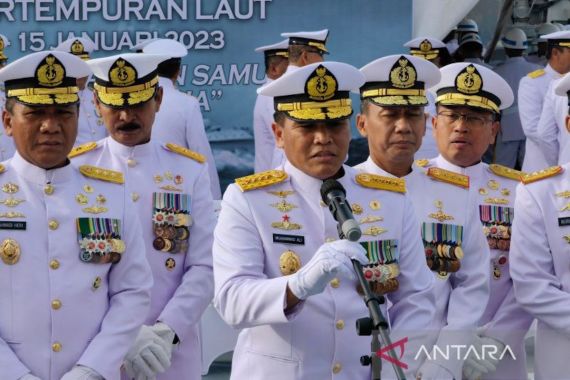 TNI AL Menyiagakan 4 Kapal Perang di Laut Natuna Utara, KSAL Bilang Begini - JPNN.COM