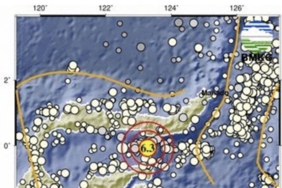 Gempa Bumi M 6,3 Mengguncang Gorontalo, Sejumlah Warga Panik dan Pusing - JPNN.COM