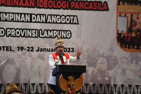 Kepala BPIP Bekali Legislator Lampung dengan Penguatan Ideologi Pancasila, Ini Tujuannya - JPNN.COM