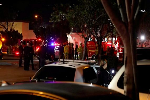 Imlek Berdarah di Dekat LA, Penembak Bawa Senapan Mesin, 10 Orang Tewas - JPNN.COM