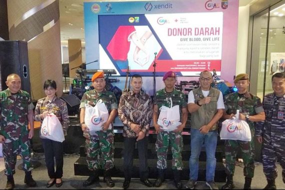 HIPWI FKPPI Gelar Aksi Sosial Donor Darah, Ratusan Personel TNI dan Polri Juga Terlibat - JPNN.COM