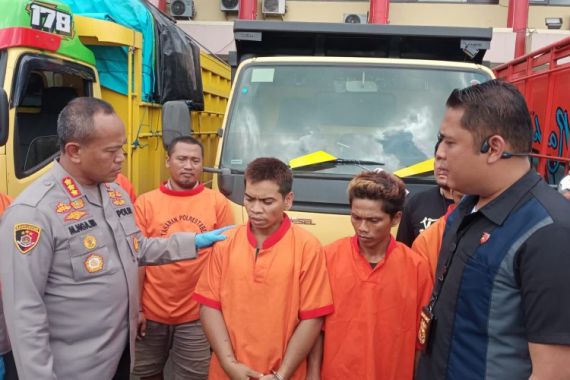 3 Penadah Truk Hasil Curian Dibekuk Polisi - JPNN.COM