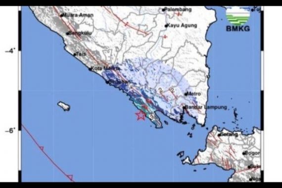 Gempa M 4,7 Mengguncang Pesisir Barat Lampung - JPNN.COM