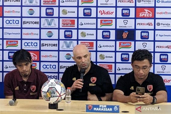 Komentar Pelatih PSM Seusai Kalah dari Persija, Singgung Soal Gol-Gol Macan Kemayoran - JPNN.COM