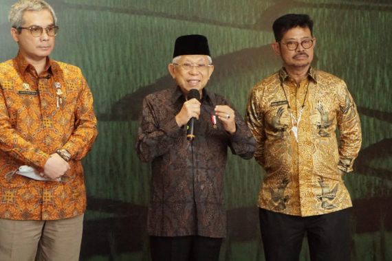 Wapres Ma'ruf Amin Dorong Penguatan Pertanian dan Pengendalian Inflasi Pangan - JPNN.COM