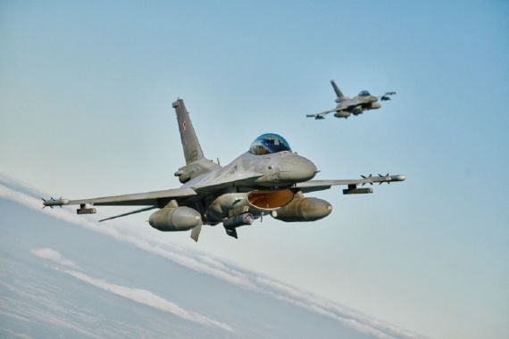 Denmark Latih Pilot Ukraina Cara Membantai Pasukan Rusia dengan F-16 - JPNN.COM