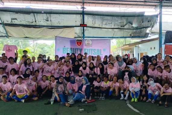 Gandeng Perempuan Milenial, Srikandi Ganjar Banten Gelar Beauty Futsal - JPNN.COM