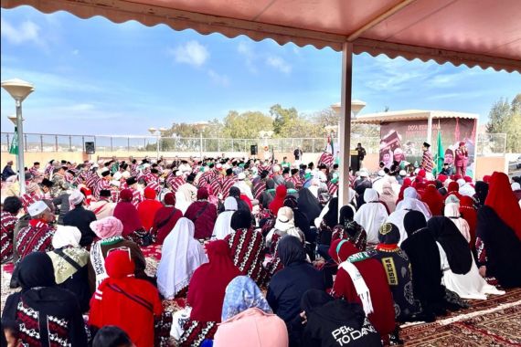 Sedang Umrah, Ribuah Nahdiyin Memperingati Seabad NU di Tanah Suci - JPNN.COM