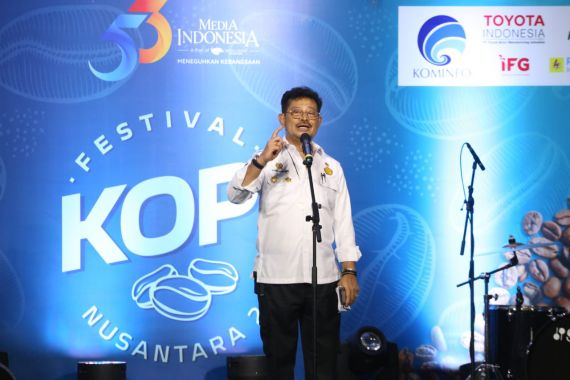 Mentan SYL Berharap Festival Kopi Nusantara 2023 Bisa Dorong Petani Naik Kelas - JPNN.COM