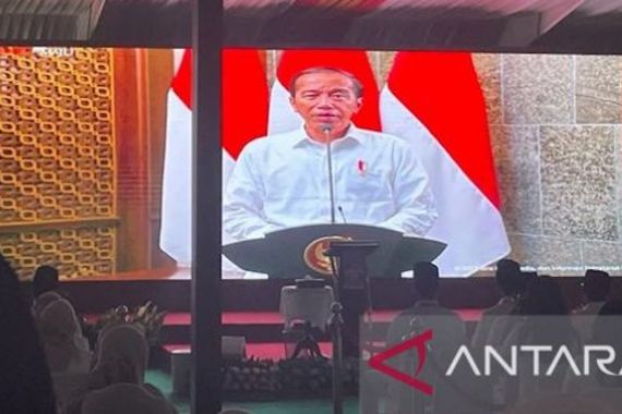 HUT Ke-15 Gerindra, Jokowi: Elektabilitas Pak Prabowo Potensial Menjadi yang Tertinggi - JPNN.COM