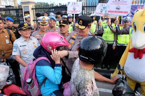 Operasi Keselamatan Lancang Kuning 2023 Dimulai, Polda Riau Kerahkan 1.000 Polantas - JPNN.COM