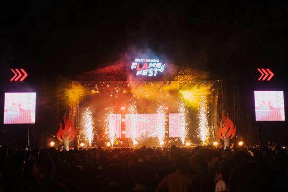 Hadir di 10 Kota Besar, Flame Fest Suguhkan Pertunjukan Musik yang Megah - JPNN.COM