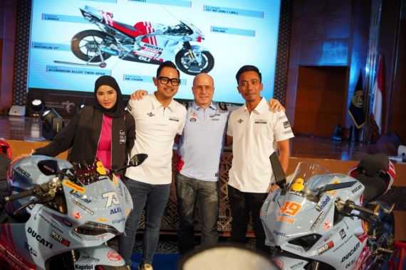 MS Glow for Men Lanjutkan Kolaborasi dengan Gresini Racing Team di MotoGP Musim 2023 - JPNN.COM