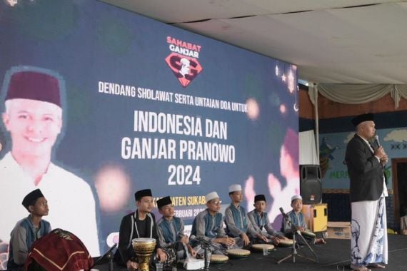 Sukabumi Bergema, Santri Doakan Ganjar jadi Presiden di 2024 - JPNN.COM