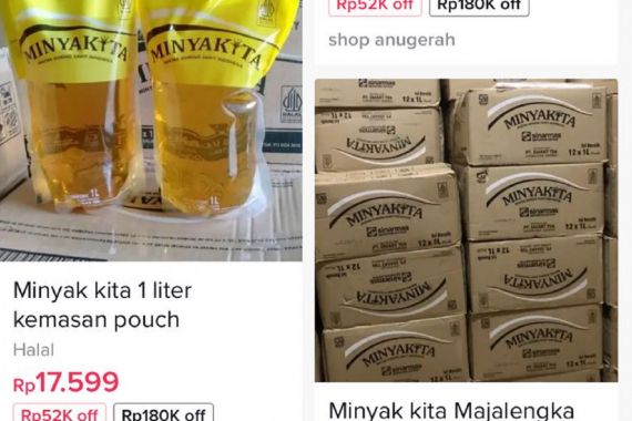 Minyakita Ramai Dijual di TikTok, Harganya, Ampun! - JPNN.COM